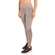 Calça Legging DelRio Feminina Sport Fitness Cós Alto Com Bolsos E Recortes - CINZA CROMO-CINZA CROMO