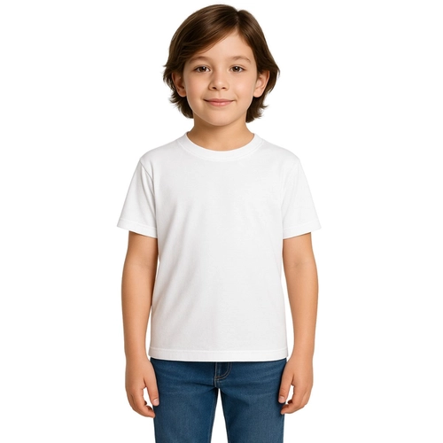 Camiseta Manga Curta Escolar Otan Infantil Básica Unissex