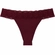 Kit 3 Calcinhas Tanga Miance Com Renda Acabamento Invisível - RUBRO-RUBRO