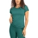 Camiseta Fitness DelRio Feminina Alongada Com Detalhe Nas Costas - VERDE SELVA-VERDE SELVA