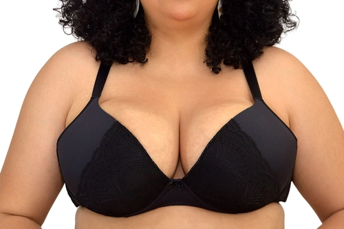 Sutiã Plus Size Miance Com Bojo Aro E Renda