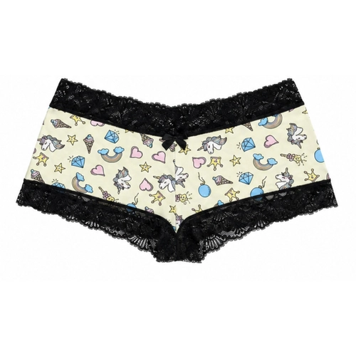 Short Doll Miance Blusa De Alcinhas E Caleçon Com Renda Estampas Sortidas