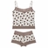 Short Doll Miance Blusa De Alcinhas E Caleçon Com Renda Estampas Sortidas - CASTANHO-CASTANHO