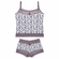 Short Doll Miance Blusa De Alcinhas E Caleçon Com Renda Estampas Sortidas - SAT-SATIN