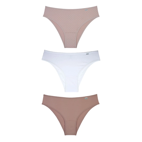 Kit 3 Calcinhas DelRio Adulto Em Microfibra