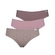 Kit 3 Calcinhas DelRio Adulto Em Microfibra - qz/nt-qz/nt