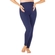 Calça Legging Gestante Love Secret Feminino Adulto Em Modal - 415-AZUL SIDERAL