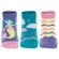 Kit 03 Pares De Meias Cano Médio Lupo Baby RN/Bebê Unissex Algodão - 0918-ROXO/VERDE/CREME