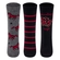 Kit 3 Pares Meias Lupo Kids Masculino Infantil Em Algodão - 0921-CINZA/PTO