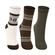 Kit 3 Pares Meias Lupo Kids Masculino Infantil Em Algodão - 0919-OFF/VERDE