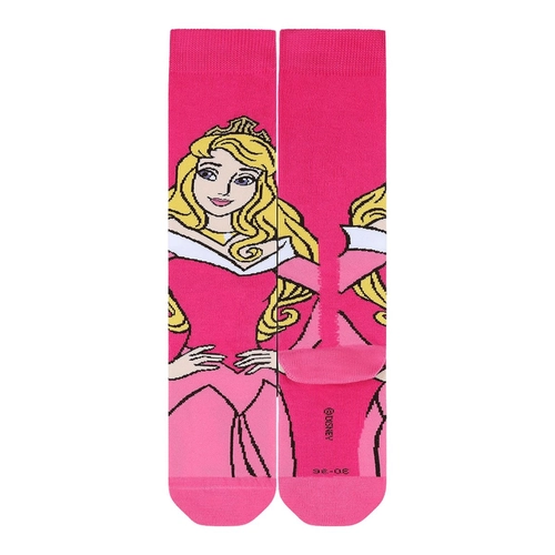 Meia 3/4 Lupo Kids Feminina Infantil Princesas Disney Algodão
