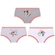 Kit 3 Calcinhas Lupo Kids Infantil Algodão Disney Minnie Mouse - 0913-KIT