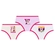 Kit 3 Calcinhas Lupo Kids Infantil Algodão Disney Minnie Mouse - 0918-SORTIDO