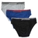 Kit 3 Cuecas Slip Nawes Adulto Cores Sortidas Em Algodão - FL-FORA LINHA