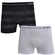 Kit 2 Cuecas Boxer DelRio Adulto Sem Costura Microfibra - 3023-3023