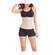 Cinta Esbelt Body Shaper Em Cotton - CHOC-CHOCOLATE