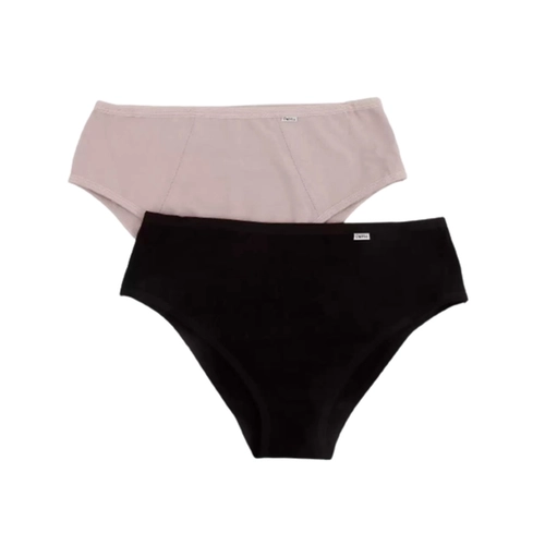 Kit 2 Calcinhas DelRio Com Reforço Cotton