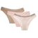 Kit 3 Calcinha Biquíni DelRio Adulto Cotton - K5-NT-AR-PE
