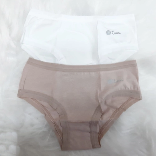 Kit 2 Calcinhas Luna Plus Size Infantil Cotton Light