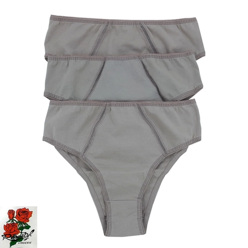 Kit 3 Calcinhas Tangão Rosastyl Cotton