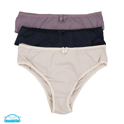Kit 3 Calcinhas Mouette Adulta Lycra