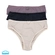 Kit 3 Calcinhas Mouette Adulta Lycra - SORTIDO-SORTIDO