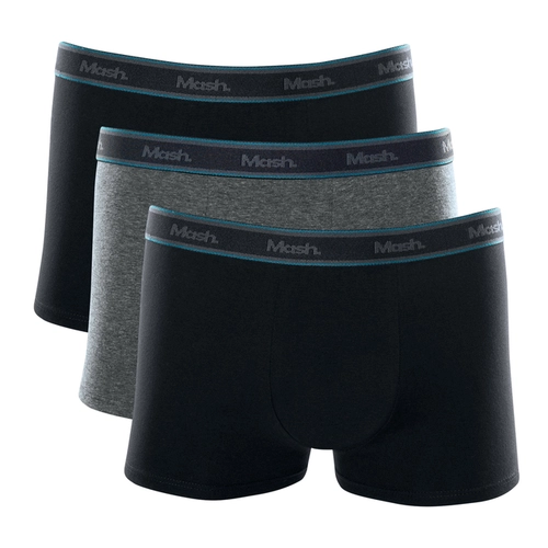 Kit 3 Cuecas Boxer Mash Adulto Em Cotton