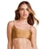 Top Hope Com Bojo Removível Em Microfibra Acetinada - DOC-DOURADO OCRE