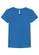 Blusa Lunender Feminina Adulto Básica Manga Curta De Cotton - AZUL CARBONO-AZUL CARBONO