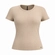 Blusa Lunender Feminina Adulto Manga Curta Básica Canelada Malha Viscose - MESCLA MEDIO-MESCLA MEDIO