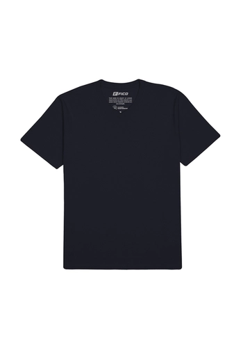 Camiseta Fico Masculina Adulto Básica Manga Curta Meia Malha