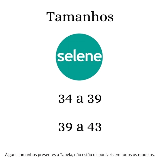Tabela de Medidas