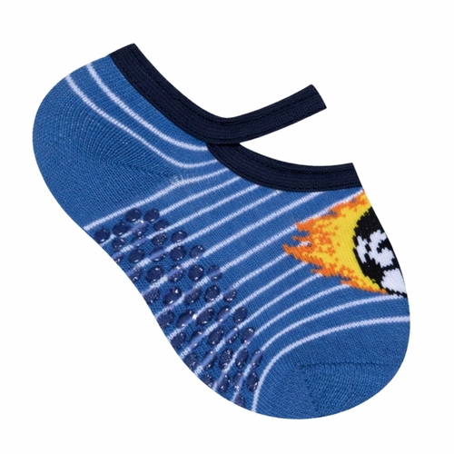 Meia Sapatilha Antiderrapante Selene Masculina Bebê Estampada