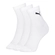 Kit 3 Pares Meias Cano Médio Puma Esportiva Feminina Adulto Algodão - 999-999
