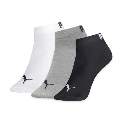 Kit 3 Pares Meia Sapatilha Puma Infantil Unissex Algodão
