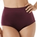 Calcinha Nova Bourbon DeMillus Cintura Alta Hot Pants - 50-VINHO BAROLO