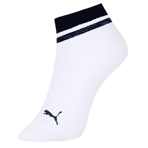 Kit 2 Pares Meias Cano Baixo Puma Infantil Masculina Algodão