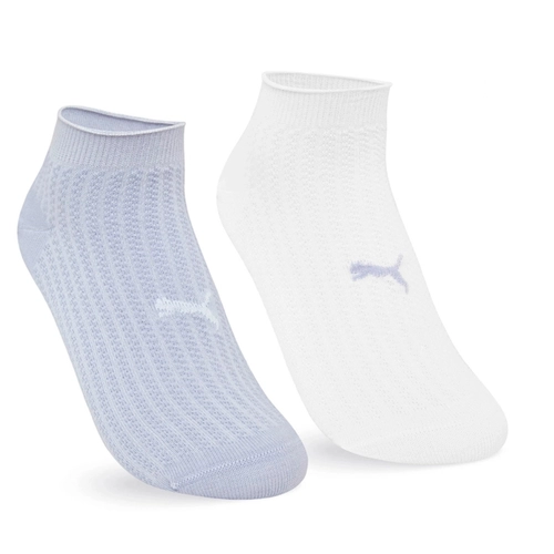 Kit 2 Pares Meias Sapatilha Puma Feminina Adulto Algodão
