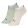 Kit 2 Pares Meias Sapatilha Puma Feminina Adulto Algodão - 993-VERDE/OFF