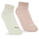 Kit 2 Pares Meias Sapatilha Puma Feminina Adulto Algodão - 979-ROSE/OFF