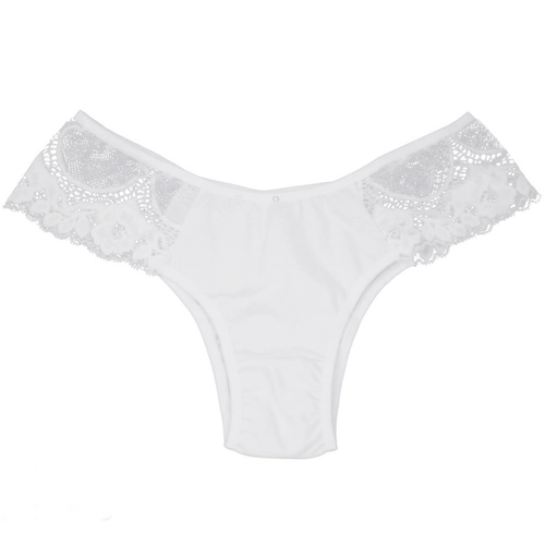 Kit 3 Calcinhas Miance Cotton Com Renda
