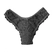 Calcinha Tanga Miance Rendada - PRETO-PRETO