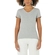 Blusa Manga Curta Malwee Feminina Adulta Algodão - 50000-MESCLA MEDIO