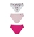Kit 3 Calcinhas Miss DelRio Infantil Em Cotton - K18-K18