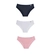 Kit 3 Calcinhas Miss DelRio Infantil Em Cotton - k-4-k-4