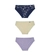 Kit 3 Calcinhas Miss DelRio Infantil Em Cotton - K23-K23