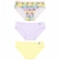 Kit 3 Calcinhas Miss DelRio Infantil Em Cotton - K48-BC/PANDA-LL-VL