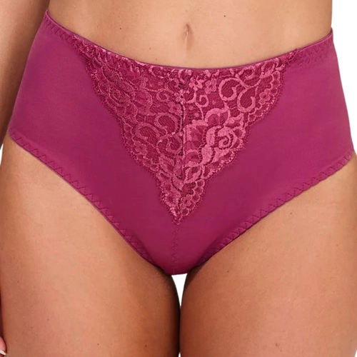 Calcinha Cintura Alta Duloren Com Renda Control Top