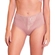 Calcinha Cintura Alta Duloren Com Renda Control Top - 27-CASTANHA