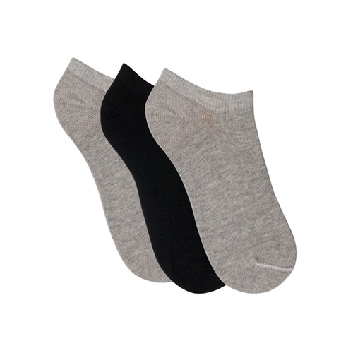Kit 3 Pares Meias Invisível Torp Masculinas Em Algodão